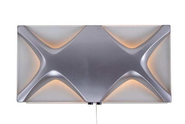 Large Oyster Light Panel by Dieter Witte & Rolf Krüger for Staff, 1968-DEK-957139