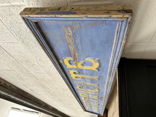 Large Painted Wood Store Sign, 1950s-WSZ-1777281