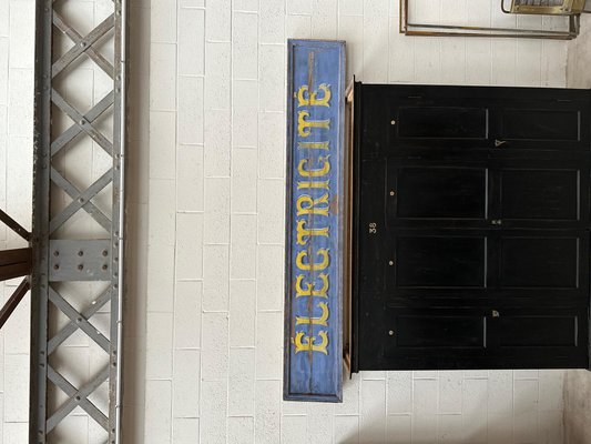 Large Painted Wood Store Sign, 1950s-WSZ-1777281