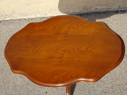 Large Pedestal Table with Violin-Shaped Top, 1980s-ABK-2022988