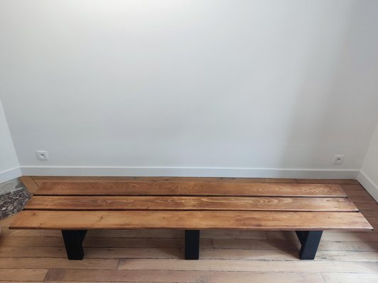 Large Pine Bench, 1950s-ILR-1822044