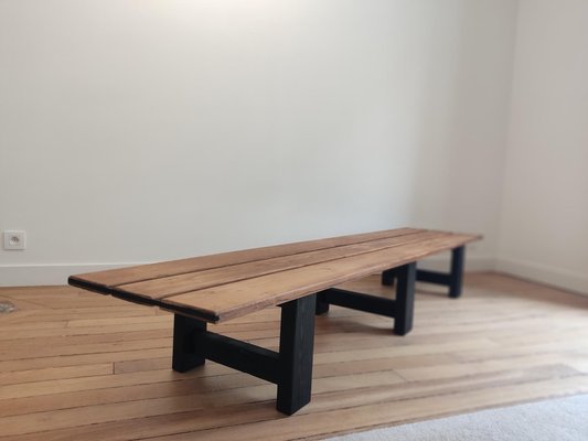 Large Pine Bench, 1950s-ILR-1822044