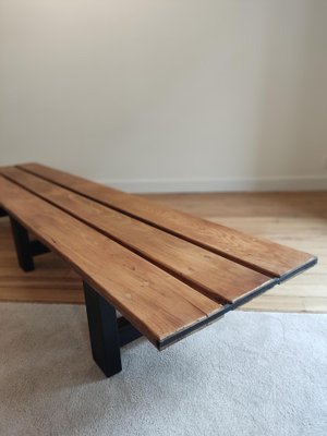 Large Pine Bench, 1950s-ILR-1822044