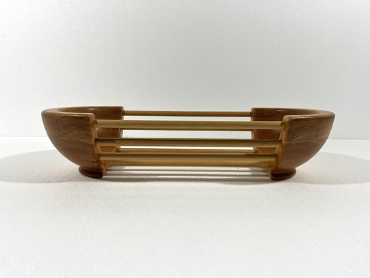 Large Pine Fruit Bowl, 1980s-TU-2041837