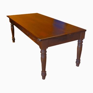 Large Pinewood Bistro Table, 1920s-EI-1005219