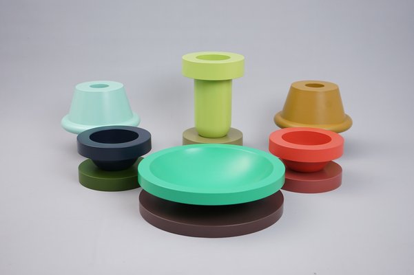 Large Postmodern Bowl Basilico by Ettore Sottsass for Marutomi, 1997-XNJ-1306163