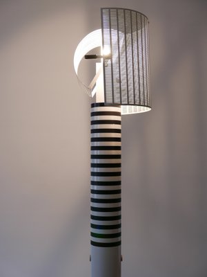 Large Postmodern Shogun Floor Lamp by Mario Botta for Artemide, Italy, 1980s-WPT-1210335