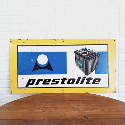 Large Prestolite Mechanic Shop Advertising Sign, 1960s-FRB-1748777