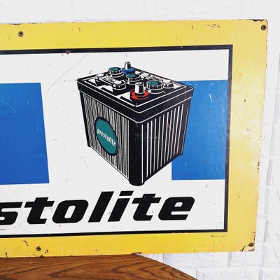 Large Prestolite Mechanic Shop Advertising Sign, 1960s-FRB-1748777