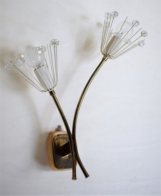 Large Pyra Snowflake Sconce by Emil Stejnar for Rupert Nikoll, 1950s-VA-724765