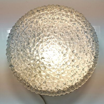 Large Round Dr. 100 60 Sconce from Holophane, 1960s-PHZ-627331