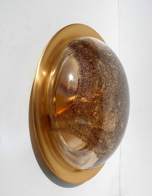 Large Round Sconce by Angelo Brotto for Esperia, 1960s-EI-281222