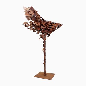 Large Rusted Sculpture, 2000s, Metal-JG-1797196