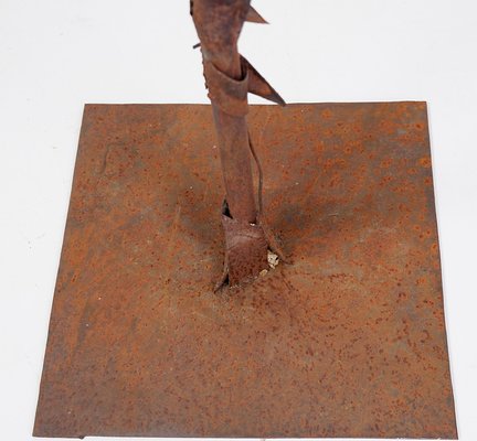 Large Rusty Metal Sculpture-NYF-2019233