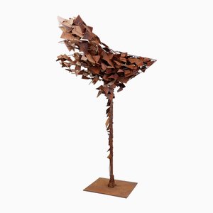 Large Rusty Metal Sculpture-NYF-2019233