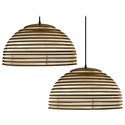 Large Saturno Hanging Lamps by Kazuo Motozawa for Staff, 1972, Set of 2-VDW-902910