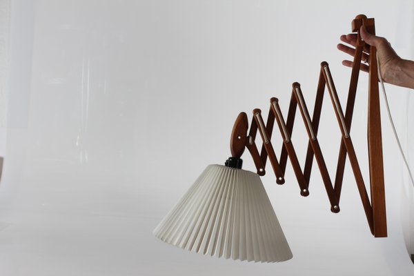 Large Sax Wall Lamp in Oak from Le Klint, 1960s-QQ-2035759