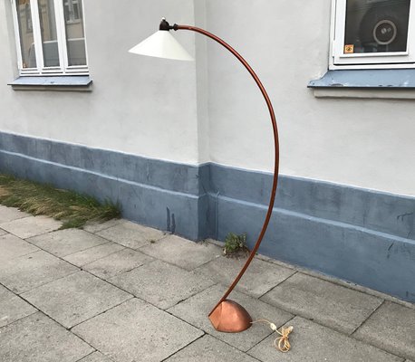 Large Scandinavian Arch Floor Lamp, 1980s-LCR-995932