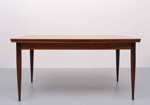 Large Scandinavian Extendable Teak Dining Table, 1960s-GCG-1286740