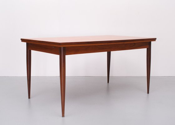 Large Scandinavian Extendable Teak Dining Table, 1960s-GCG-1286740