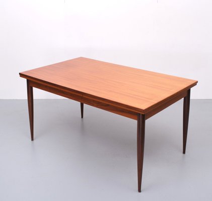 Large Scandinavian Extendable Teak Dining Table, 1960s-GCG-1286740