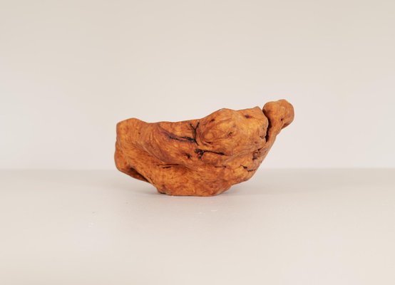 Large Scandinavian Modern Swedish Folk Art Organic Burl Bowl, 1960s-UYK-1011360