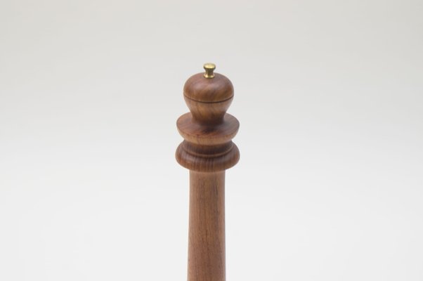 Large Scandinavian Teak Pepper Mill, 1960s-KQB-581404