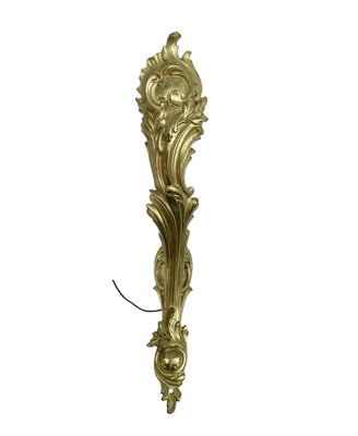 Large Sconce in Gilded Brass With Acanthus Ornament-FSD-1312941