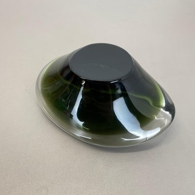 Large Sculptural Murano Glass Shell Ashtray, Italy, 1970-QZ-1149904