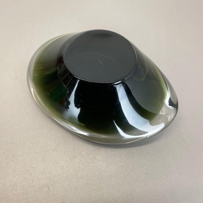 Large Sculptural Murano Glass Shell Ashtray, Italy, 1970-QZ-1149904