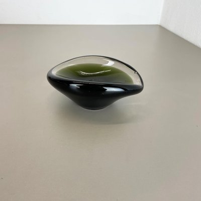 Large Sculptural Murano Glass Shell Ashtray, Italy, 1970-QZ-1149904