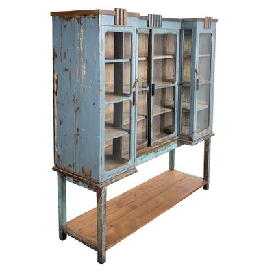 Large Showcase Cabinet in Wood-NQ-1805720