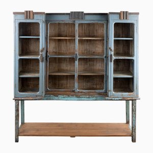 Large Showcase Cabinet in Wood-NQ-1805720