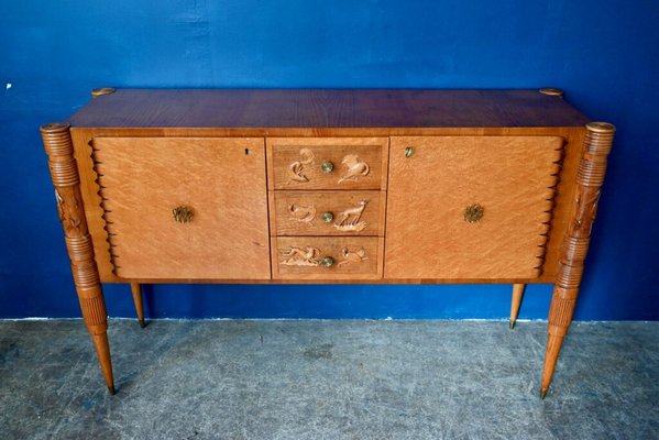 Large Sideboard by Pier Luigi Colli for Brothers Marelli, Italy, 1940s-AIU-1718662