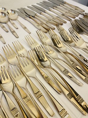 Large Silver Savoy Cutlery Set from Robbe & Berking, 1970s, Set of 97-RZY-1751980