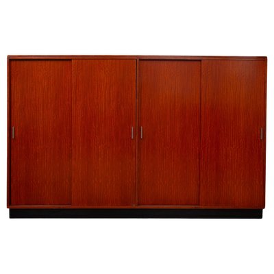 Large Sliding Doors Cabinet or Sideboard attributed to Alfred Hendrickx for Belform, 1960s-KL-1780871