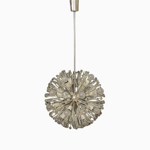 Large Snowball Silvered Ceiling Lamp by Emil Stejnar for Rupert Nikoll, 1950s-SY-1115003