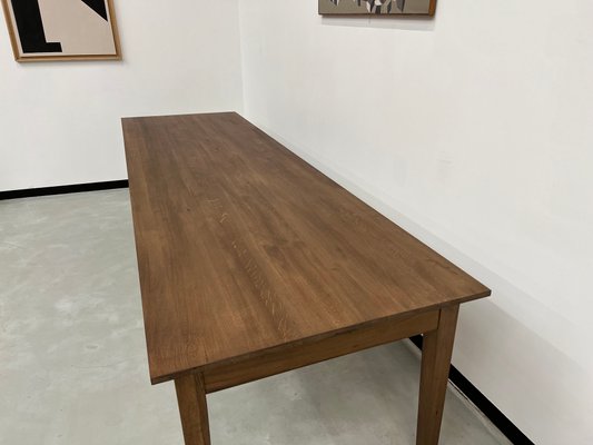 Large Solid Ash Farm Table-WKI-1078912