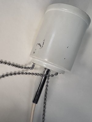 Large Space Age Acrylic Pendant Lamp with Adjustable Chains, 1960s-JP-1794881