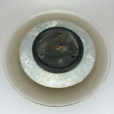 Large Space Age Ceiling Lamp in Glass from Peill & Putzler, 1970s-EJL-1139006