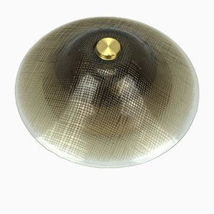 Large Space Age Ceiling Lamp in Glass from Peill & Putzler, 1970s-EJL-1139006