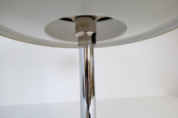 Large Space Age Chrome Table Lamp from Fagerhults, Sweden, 1970s-UYK-1321084