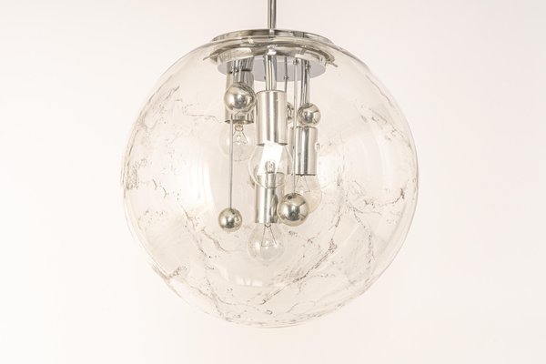 Large Sputnik Big Ball Pendant by Doria, Germany, 1970s-UGR-1105162