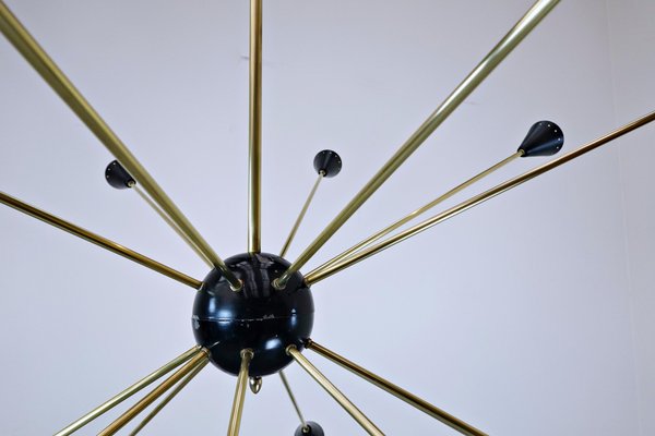 Large Sputnik Ceiling Light, 1960s-FGA-923648