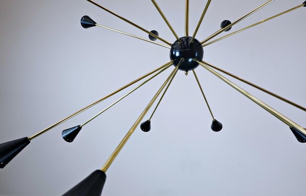 Large Sputnik Ceiling Light, 1960s-FGA-923648