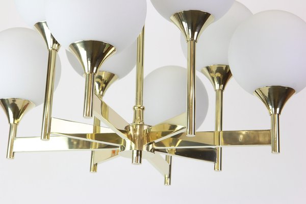 Large Sputnik Chandelier from Kaiser, Germany, 1970s-UGR-1085756