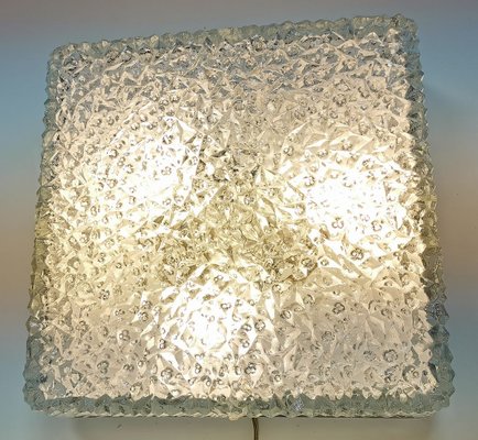 Large Square DC 375 60 Sconce from Holophane, 1960s-PHZ-627333