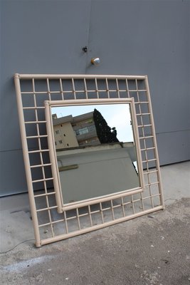 Large Square Mirror from Vivai del Sud Italia, 1970s-EH-866299