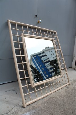 Large Square Mirror from Vivai del Sud Italia, 1970s-EH-866299