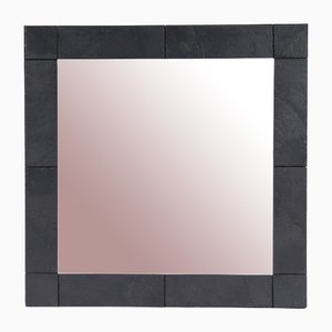 Large Square Slate Wall Mirror, 1960s-KQB-1445289